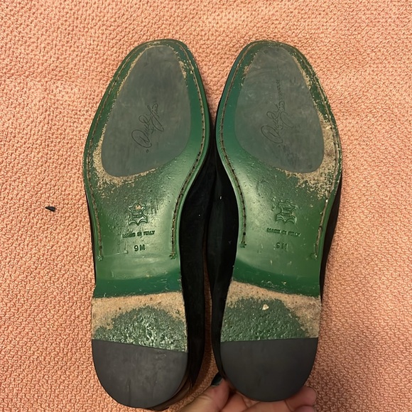 DONALD J PLINER ⚜️ Donald & Lisa Signature Black Velvet & Crystal Skulls Flats - Picture 6 of 15